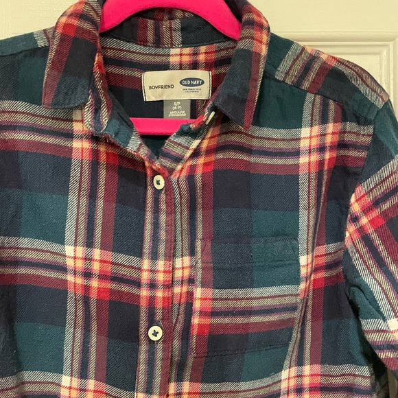 Old Navy Girls “Boyfriend” Shirt - Picture 3 of 3